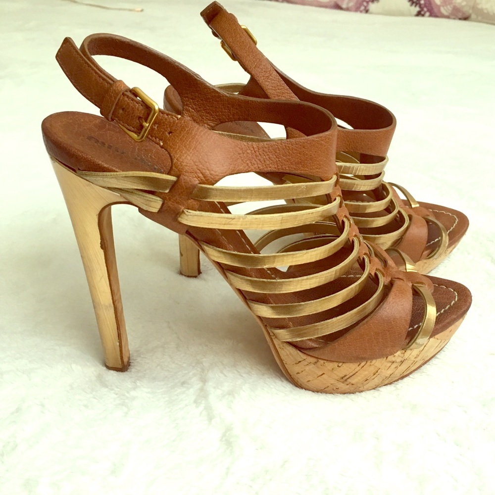 Miu Miu strappy Sandals